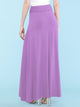 WB296 Womens Lightweight Floor Length Maxi Skirt