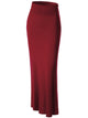 WB296 Womens Lightweight Floor Length Maxi Skirt