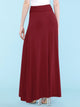 WB296 Womens Lightweight Floor Length Maxi Skirt