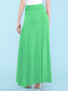 WB296 Womens Lightweight Floor Length Maxi Skirt