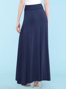 WB296 Womens Lightweight Floor Length Maxi Skirt