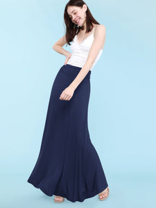 WB296 Womens Lightweight Floor Length Maxi Skirt