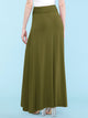 WB296 Womens Lightweight Floor Length Maxi Skirt