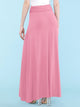 WB296 Womens Lightweight Floor Length Maxi Skirt