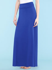 WB296 Womens Lightweight Floor Length Maxi Skirt