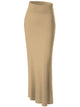 WB296 Womens Lightweight Floor Length Maxi Skirt