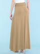 WB296 Womens Lightweight Floor Length Maxi Skirt