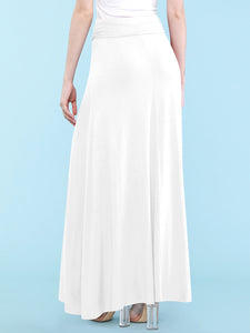 WB296 Womens Lightweight Floor Length Maxi Skirt