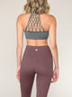 WB3018 Peached Seamless Front & Side High Waisted Leggings with Inner Pocket Full-Length Yoga Pants