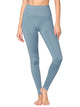WB3018 Peached Seamless Front & Side High Waisted Leggings with Inner Pocket Full-Length Yoga Pants