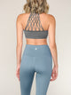WB3018 Peached Seamless Front & Side High Waisted Leggings with Inner Pocket Full-Length Yoga Pants