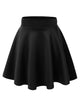 WB669 Basic Versatile Stretchy Flare Skater Skirt