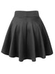 WB669 Basic Versatile Stretchy Flare Skater Skirt