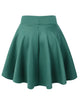 WB669 Basic Versatile Stretchy Flare Skater Skirt
