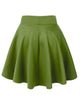 WB669 Basic Versatile Stretchy Flare Skater Skirt