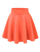 WB669 Basic Versatile Stretchy Flare Skater Skirt