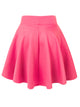 WB669 Basic Versatile Stretchy Flare Skater Skirt