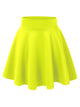 WB669 Basic Versatile Stretchy Flare Skater Skirt