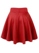 WB669 Basic Versatile Stretchy Flare Skater Skirt
