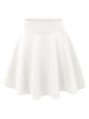 WB669 Basic Versatile Stretchy Flare Skater Skirt