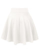 WB669 Basic Versatile Stretchy Flare Skater Skirt