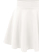 WB669 Basic Versatile Stretchy Flare Skater Skirt