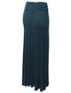 WB670 Women's Basic Foldable High Waist Floor Length Maxi Skirt S-3XL Plus Size
