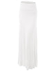 WB670 Women's Basic Foldable High Waist Floor Length Maxi Skirt S-3XL Plus Size