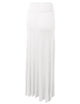 WB670 Women's Basic Foldable High Waist Floor Length Maxi Skirt S-3XL Plus Size
