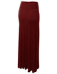 WB670 Women's Basic Foldable High Waist Floor Length Maxi Skirt S-3XL Plus Size