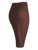 WB700 Women's Slim Fit Midi Pencil Skirt