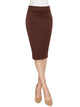 WB700 Women's Slim Fit Midi Pencil Skirt