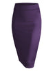 WB700 Women's Slim Fit Midi Pencil Skirt