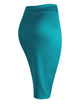 WB700 Women's Slim Fit Midi Pencil Skirt