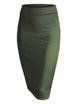 WB700 Women's Slim Fit Midi Pencil Skirt