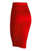 WB700 Women's Slim Fit Midi Pencil Skirt