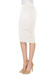 WB700 Women's Slim Fit Midi Pencil Skirt