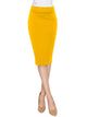 WB700 Women's Slim Fit Midi Pencil Skirt