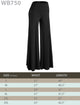 WB750 Women's Chic Palazzo Lounge Pants