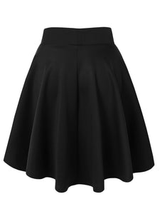 WB829 Womens Flirty Flare Skirt