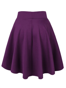 WB829 Womens Flirty Flare Skirt