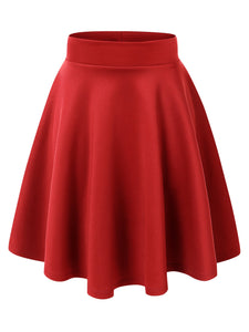 WB829 Womens Flirty Flare Skirt