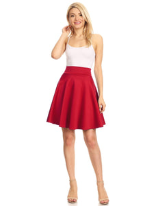 WB829 Womens Flirty Flare Skirt