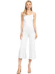 WB876 Women's High Elastic Waistband Wide Leg Palazzo Culotte Gaucho Capri Pants