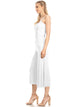 WB876 Women's High Elastic Waistband Wide Leg Palazzo Culotte Gaucho Capri Pants