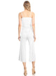 WB876 Women's High Elastic Waistband Wide Leg Palazzo Culotte Gaucho Capri Pants