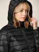 WJC2144 Women's Ultra Light Weight Packable Down Jacket with Removable Hoodie