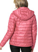 WJC2144 Women's Ultra Light Weight Packable Down Jacket with Removable Hoodie