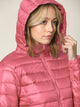 WJC2144 Women's Ultra Light Weight Packable Down Jacket with Removable Hoodie