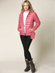 WJC2144 Women's Ultra Light Weight Packable Down Jacket with Removable Hoodie